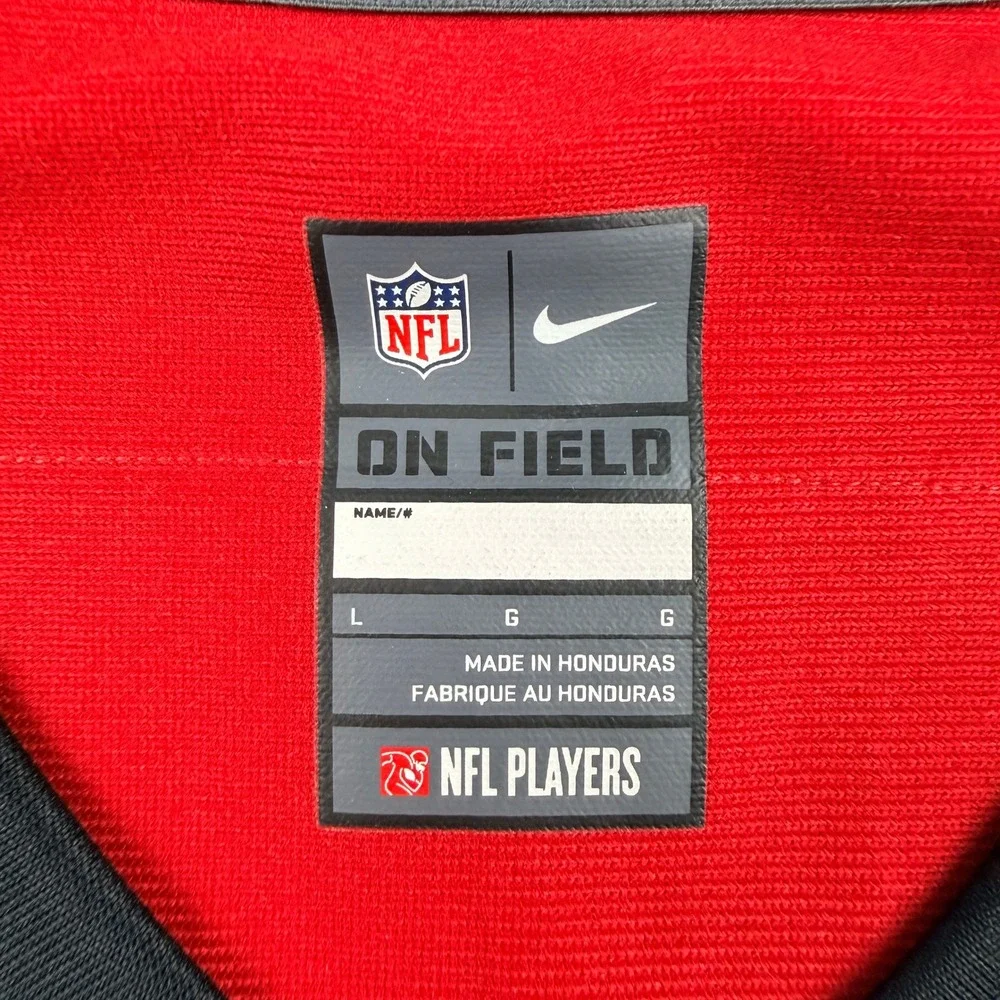 Nike Atlanta Falcons Matt Ryan 2 Red‎ Jersey Kids Large L NFL On Field Football